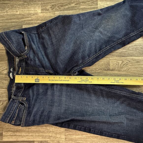 Old Navy Loose Built-In Flex Jeans Dark Wash Stretch Men’s Denim - Picture 6 of 7